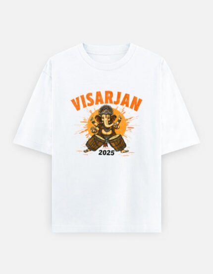 Visarjan 2025 – Oversized Unisex T-Shirt (Limited Edition)