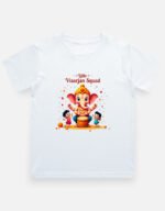 Little Visarjan Squad – Kids Festive T-Shirt (Ganpati Special Edition)