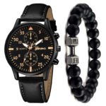 Men's Watch Fashion Quartz Watch Bracelet Set - Image 5